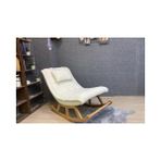 Vivense Miskin Sallanan Sandalye, Teddy Krem, Naturel