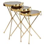 Vivense Napoli Gold Zigon Sehpa
