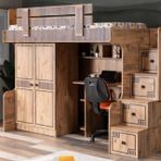 Vivense Natural Dolap Çalışma 90X190 Ranza