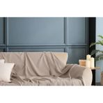 Vivense Noble Tek Kişilik Koltuk Örtüsü, Bej - 200 x 100 cm