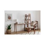 Vivense Noma Kitaplıklı Çalışma Masası, Ceviz - 140 cm x 60 cm