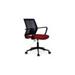 Vivense Sancak Mesh Ofis Sandalyesi, Metal Ayaklı, Kırmızı