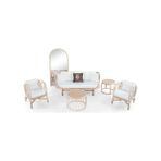 Vivense Sofa Üçlü Bahçe Oturma Takımı - Dikdörtgen - 1