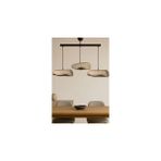 Vivense Stonelith Handmade Karbon Beton Avize, Üçlü