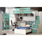 Vivense Summer Ranza Dolap 90X190 Karyola