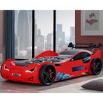 Vivense Süpers Arabalı Kırmızı 90X190 Karyola