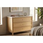 Vivense Travo Şifonyer, 3 Çekmeceli - Meşe
