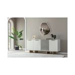 Vivense Valore Konsol ve Ayna - 200 cm x 45 cm - Gold
