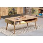 Vivense Viva Orta Sehpa, 727 - 110 cm x 60 cm x 45 cm - Ceviz