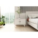 Vivense Yusuf Komodin, 2 Kapaklı Ayaklı, KMD-1070-Ç - Beyaz