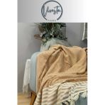 Vivesta Home Pamuk Kumaş Püsküllü Koltuk Örtüsü 170X210 Cm – Yumuşak Dokulu, Şık Ve Dekoratif Kanepe Şalı