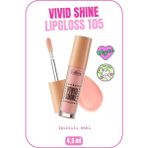 Vivid Shine Lipgloss Nemlendirici Işıltılı Dudak Parlatıcısı - 105 Sugar Baby - Pembe
