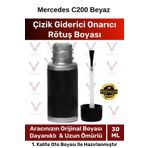 Vividale Profesyonel Taş İzi Çizik Giderici Onarıcı Mercedes C200 Beyaz Uyumlu Oto Rötüş Boyası 30 ml