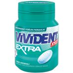 Vivident 66 gr Extra Sakız Mentol&Nane Şişe