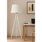 Vivido Home Mono Kumaş beyaz Ahşap Lambader
