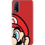 Vivo Y11S Y20 Y20S Kılıf Desenli Baskılı Tpu Rubber Kapak Mario - 001-Renkli
