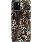 Vivo Y15S Kılıf Desenli Baskılı Tpu Rubber Kapak Leopar Sanat - 001-Renkli