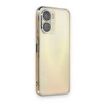Vivo Y16 Kılıf Razer Lensli Silikon - Gold