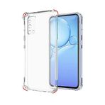 Vivo Y20 ile Uyumlu Kapak Kamera Korumalı Antişok Airbag Köşe Korumalı Silikon Şeffaf Kılıf