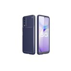 Vivo Y20 Kılıf Negro Karbon Görünümlü Silikon Kapak 2222