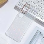 Vivo Y20 Kılıf Renkli Transparan Parlak Desenli Sert Kapak Sidney