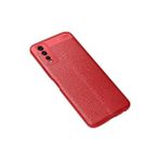 Vivo Y20 Kılıf Uzun Ömürlü ve Dayanıklı Dermiq Premium Esnek Lüks Silikon Kapak - Red