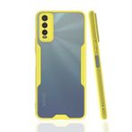 Vivo Y20 Kılıf Zore Parfe Kenarları Pastel Renk Silikon Kılıf