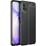 Vivo Y21s Kılıf Auto Focus Kapak - Siyah