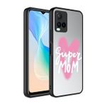 Vivo Y21S Kılıf Aynalı Desenli Kamera Korumalı Parlak Mirror Kapak