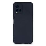 Vivo Y21S Kılıf Nano Içi Kadife Silikon - LACIVERT-(5796)