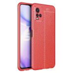 Vivo Y21s Uyumlu Kılıf Auto Focus Kapak - Kırmızı