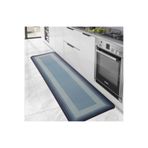 VIVOHOME Uzun Dikdörtgen Banyo Halısı Tezgah Önü Sihirli Su Emici Paspası Kaymaz Tabanlı 156x38cm