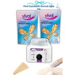 Vivol SİR AĞDA ISITICI MAKİNE 2 PAKET NATÜREL BONCUK AĞDA HEDİYELİ