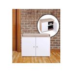 Vivonty Minderli Ayakkabılık Oturaklı Ayakkabılık Puf Oturaklı Ayakkabılık