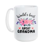 Vivulla68 World best great grandma 425 ml Kahve Kupası