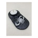 Vivus In Akrep Burcu Mumluk - 3 Adet Tealight Balmumu Mum Hediyeli Siyah