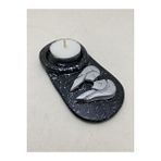 Vivus In Ikizler Burcu Mumluk - 3 Adet Tealight Balmumu Mum Hediyeli Siyah