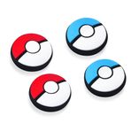 Viwind Switch Joystick kapakları, baş parmak tutacakları, Nintendo Switch/OLED/Lite Controller aksesuarları ile uyumlu, 4 adet silikon analog Thumb Stick Joy Con Grip-Ball (Tip G)