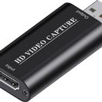 VIXLW 4K HDMI Video Capture Card, Game Capture Card, Cam Link Card, Video Capture Device HDMI to USB 2.0 for Gaming, Streaming, Compatible with Nintendo Switch, PS3/4, Xbox One