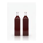 Viyalente 1 Litre Yağlık Sirkelik - 2 Adet- 1000 Maraska Yağ Şişesi- Şeffaf