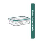 Viyalente 4 Bölmeli Lunch Box, 1000 ml, Hava Geçirmez, Sıvı Sızdırmaz Saklama Kabı LC-520