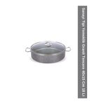 Viyalente Sanayi Tipi Yemeklik Granit Tencere 40X15 Cm Derin 18 Lt