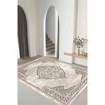 Viyana Home Dijital Kaymaz Taban Klasik Göbek Desen Yıkanabilir Yolluk Mutfak Salon Halısı