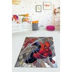 Viyana Home VHÇ-SD-197 Dijital Baskılı Kaymaz Taban Modern Örümcek Adamlı Gri 60x200 cm Çocuk Odası Halısı