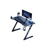 Vıyero Armor Gd-12002E-2-Blk Z Ayak Rgb Karbon Fıber E-Spor Oyuncu Masası