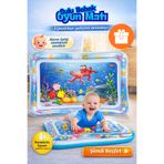 viyol marketim Sulu Bebek Oyun Matı – 1-3 Yaş Tummy Time Su Dolu Aktivite Halısı – Motor Gelişim Oyuncağı