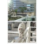 viyolmarketim Balkon Filesi 3x2 Metre Bahçe Balkon Filesi Kedi Kuş Önleme Güvenlik Ağı