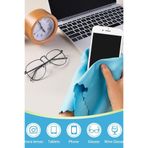 viyolmarketim Mikrofiber Cam Ayna Tablet Telefon Gözlük Camı Temizlik Bezi (30 X 40CM) ( 2 Adet )