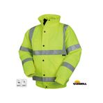 Vizwell™ 300 D Oxford Reflektörlü Bomber Mont – Vwjk04 sari