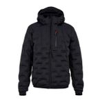 Vizwell Alüminize Iç Yüzeyli Tünel Dolgulu Teknik Şişme Mont (VWJK871L) - XL - Siyah